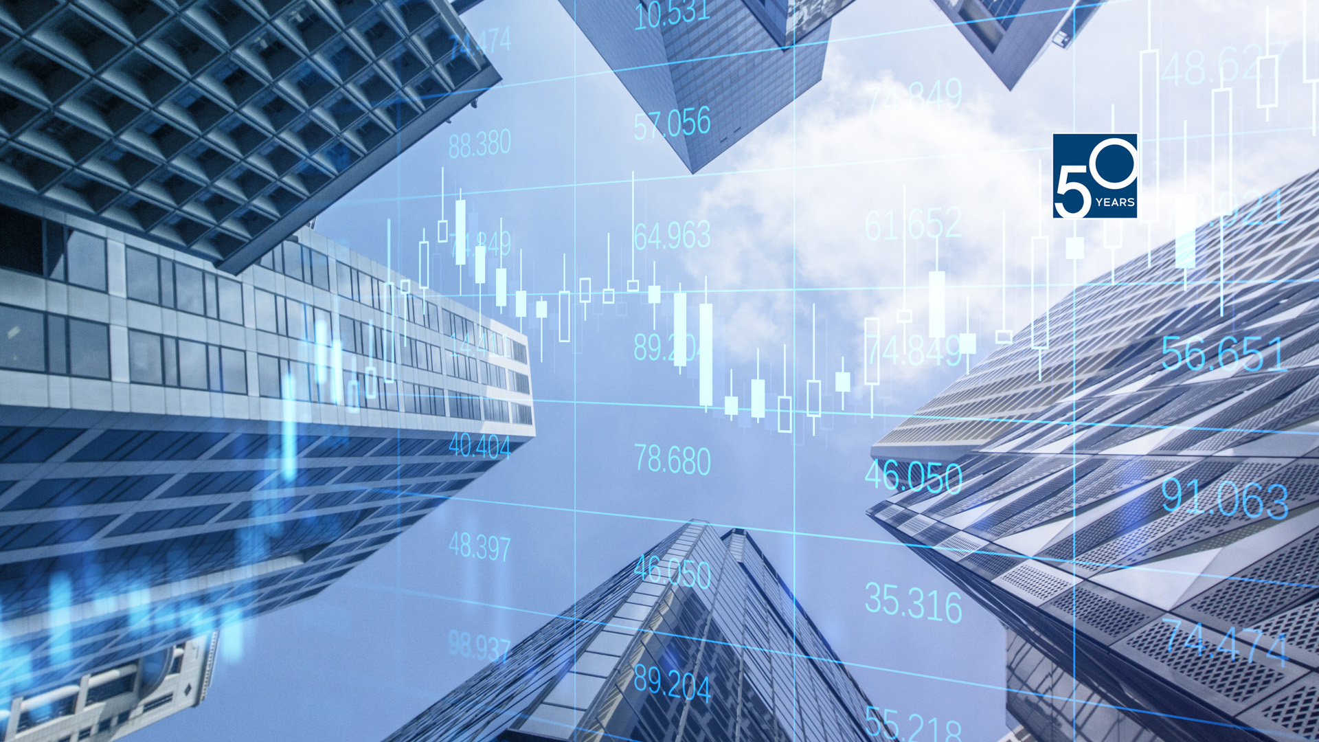 financial abstract buildings